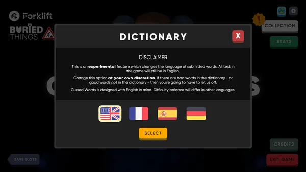 Cursed Words: The Word Game That Isn't screenshot 5
