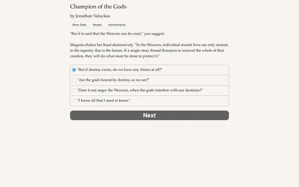 Champion of the Gods screenshot 2