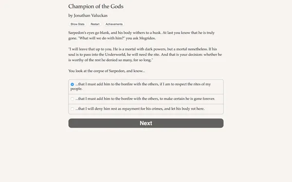 Champion of the Gods screenshot 5