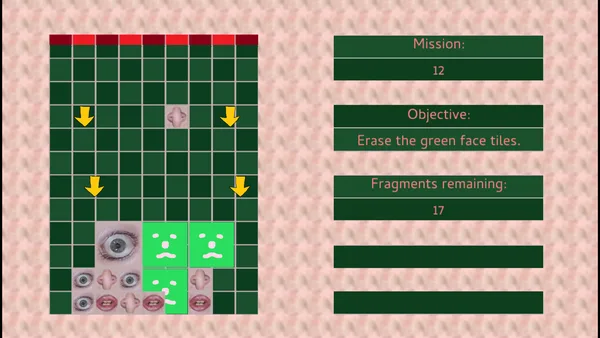 Falling Face Fragments screenshot 3