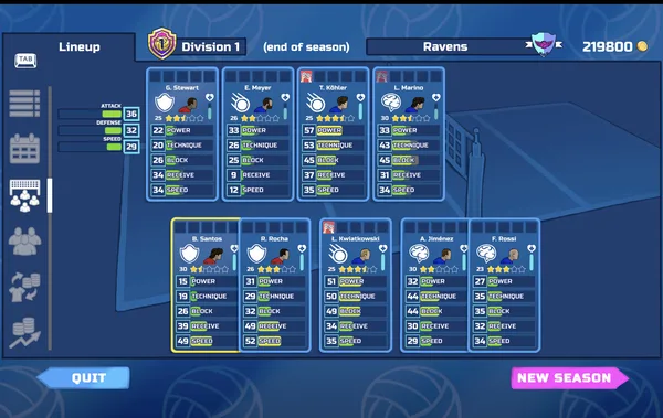 Thunder Spikes Volleyball screenshot 15