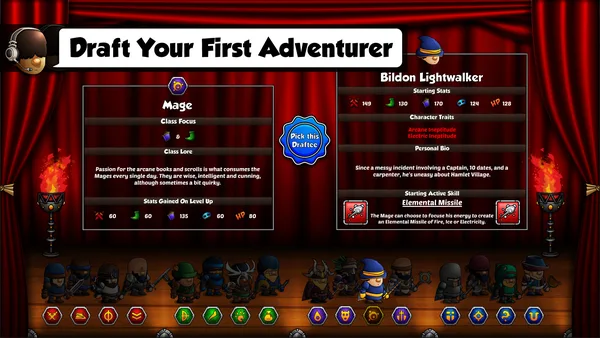 Epic Manager - Create Your Own Adventuring Agency! screenshot 1