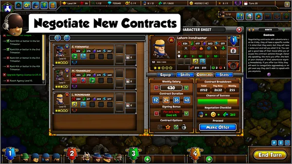 Epic Manager - Create Your Own Adventuring Agency! screenshot 2