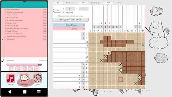 I Wanna Play That Picture Puzzle with Numbers All Day! screenshot 1