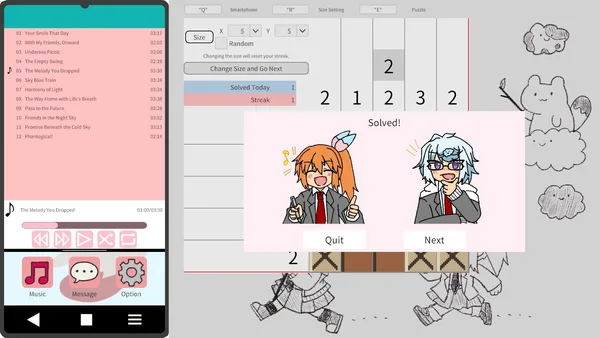 I Wanna Play That Picture Puzzle with Numbers All Day! screenshot 2