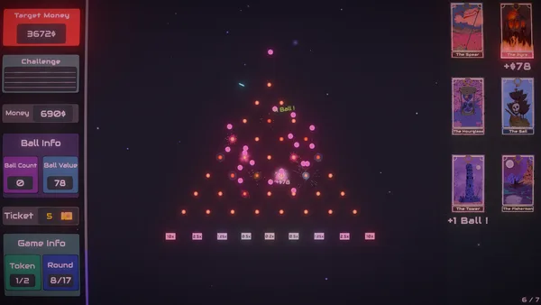 Plinbo: Roguelike Plinko screenshot 1