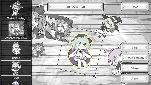 Screenshot 5 di Touhou Witch's Night Market