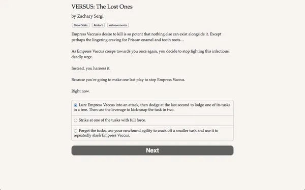 VERSUS: The Lost Ones screenshot 1