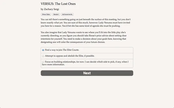 VERSUS: The Lost Ones screenshot 2