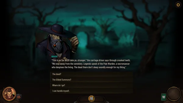 Dawncaster | The RPG Cardventure screenshot 2
