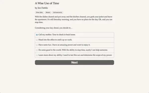 A Wise Use of Time screenshot 2