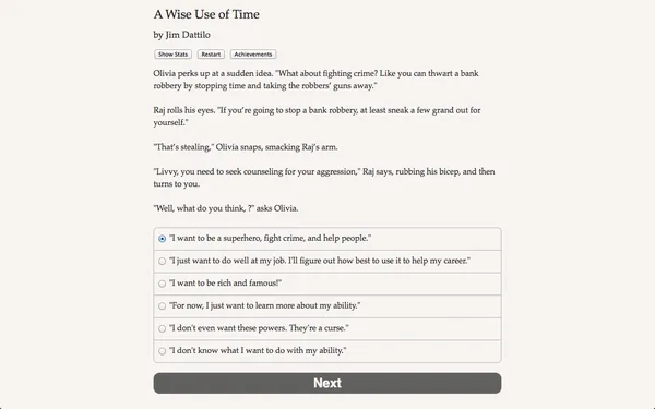 A Wise Use of Time screenshot 3