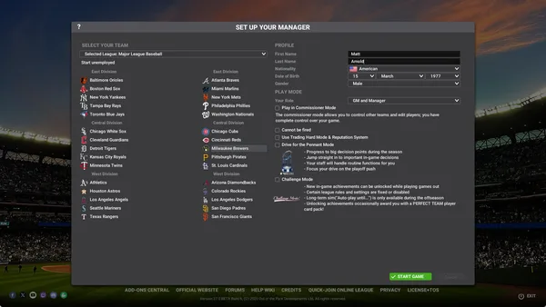 Out of the Park Baseball 27 screenshot 2