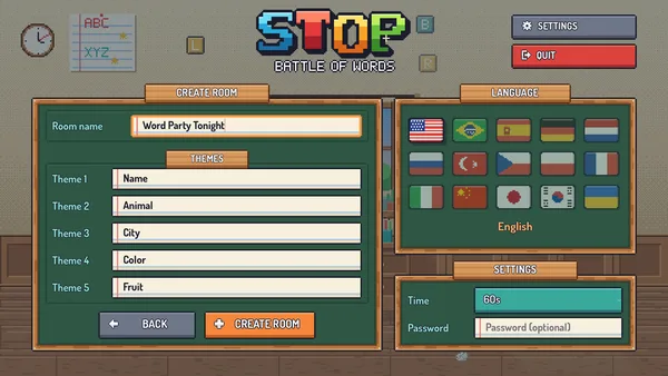 Stop Online - Battle of Words screenshot 1