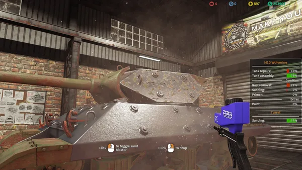 Screenshot 29 di Tank Mechanic Simulator