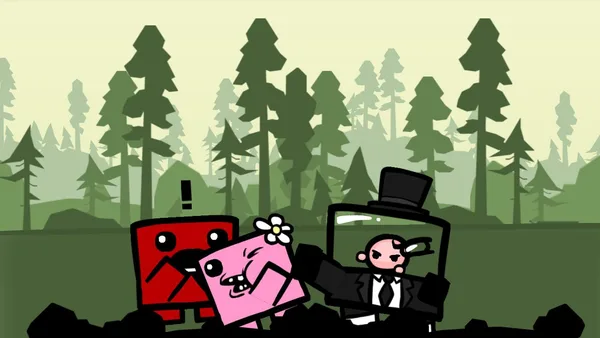 Screenshot 1 di Super Meat Boy