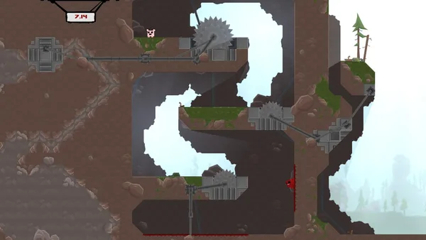 Screenshot 2 di Super Meat Boy