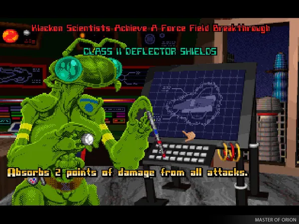 Screenshot 1 di Master of Orion 1