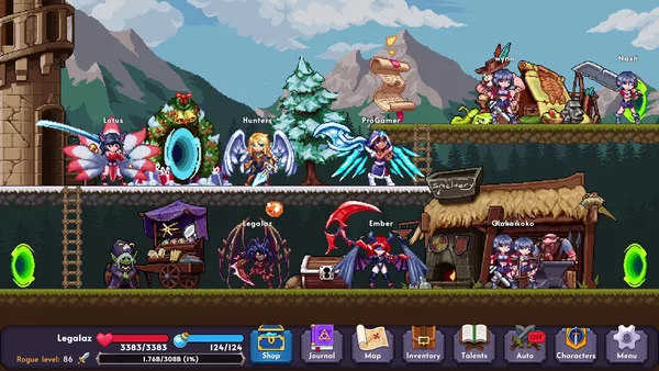 Evitania Online - Idle RPG screenshot 1