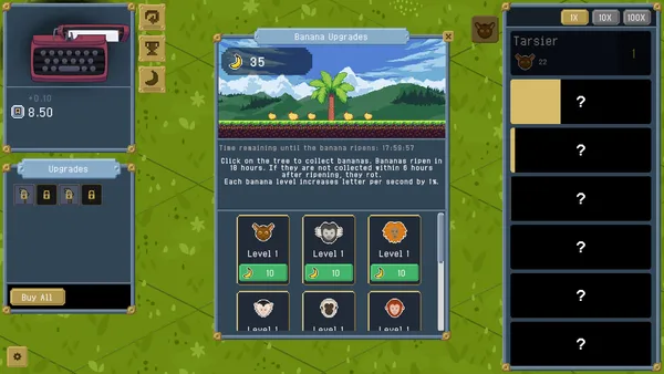 Infinite Monkey Clicker screenshot 2