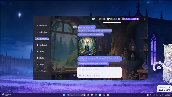 Molili AI Friends: Your AI Desk Pal screenshot 5