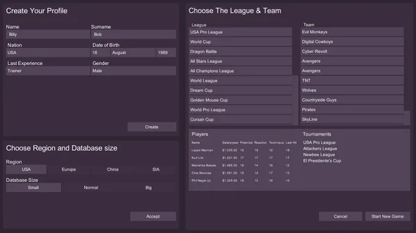 Cyber Team Manager screenshot 1