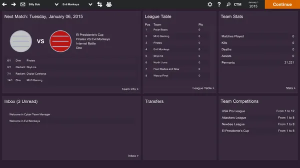 Cyber Team Manager screenshot 2