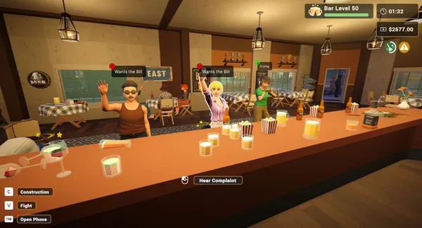 Barfender: CO-OP Bar Simulator screenshot 11