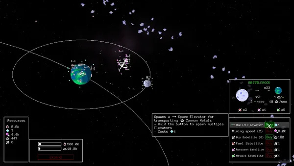 Starvester screenshot 1