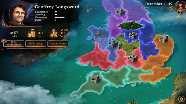 Screenshot 1 di Defender of the Crown: The Legend Returns