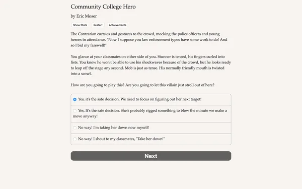 Community College Hero: Trial by Fire screenshot 5