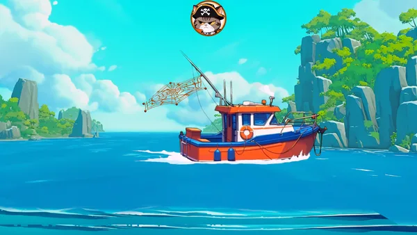 Captain Whiskers: Incremental Seas screenshot 10