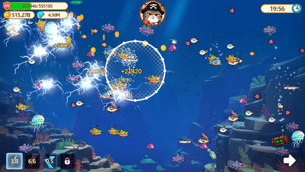 Captain Whiskers: Incremental Seas screenshot 11