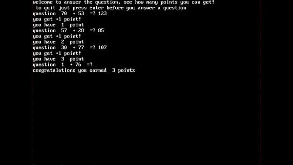 Answer The Question screenshot 1