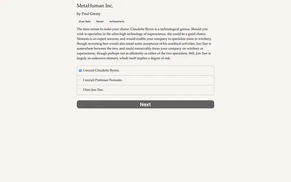 MetaHuman Inc. screenshot 1