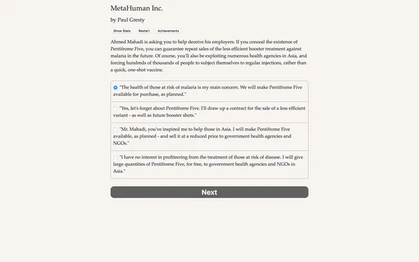 MetaHuman Inc. screenshot 3