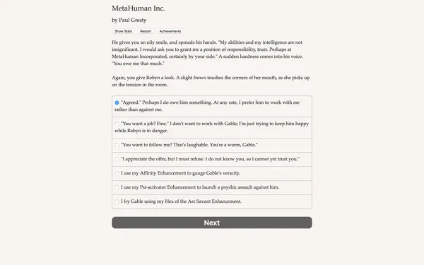 MetaHuman Inc. screenshot 4