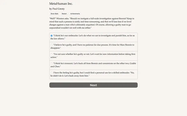 MetaHuman Inc. screenshot 5