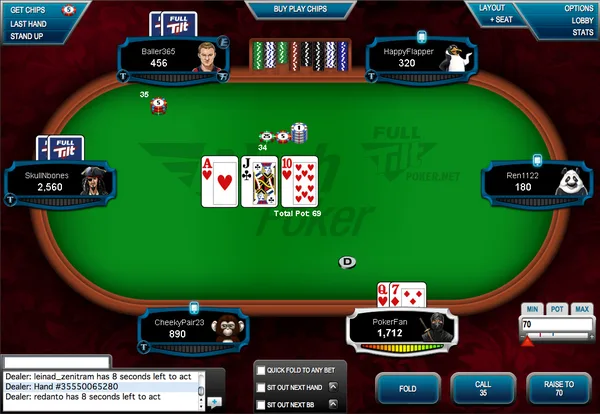 Full Tilt Poker screenshot 3