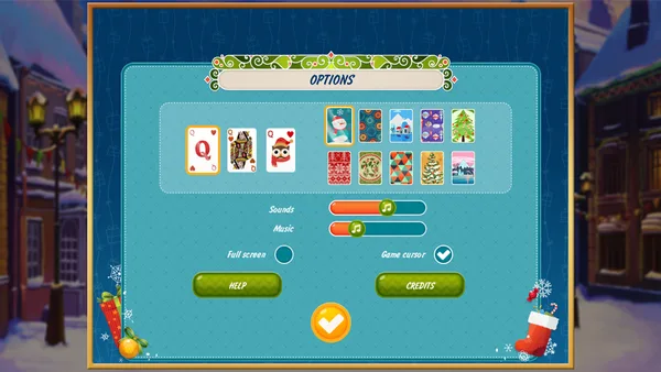 Solitaire Christmas. Match 2 Cards screenshot 6