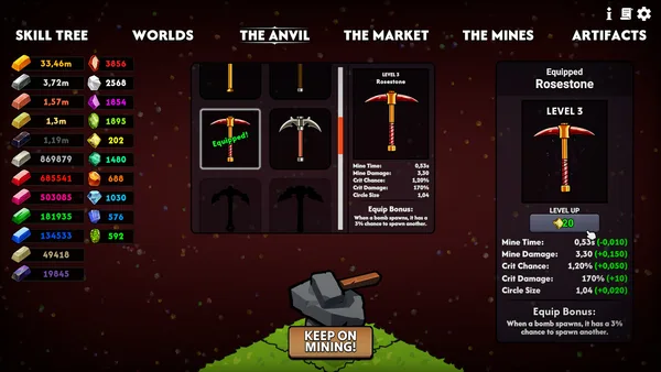 Keep on Mining! - Worlds screenshot 6