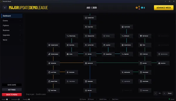 Pound for Pound: MMA Promotion Simulator screenshot 13