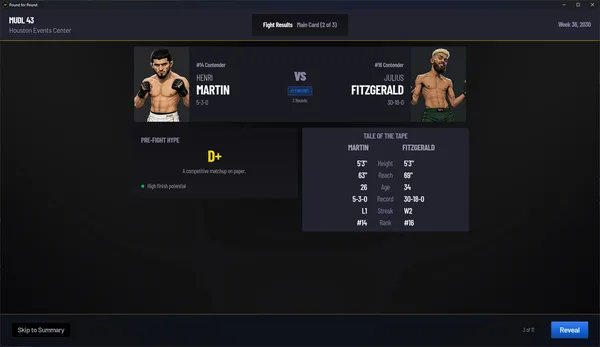 Pound for Pound: MMA Promotion Simulator screenshot 4