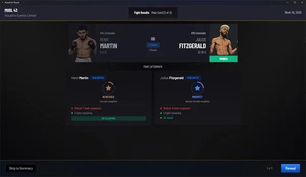 Pound for Pound: MMA Promotion Simulator screenshot 6