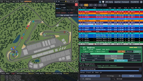 Team Principal: A Racing Manager screenshot 1