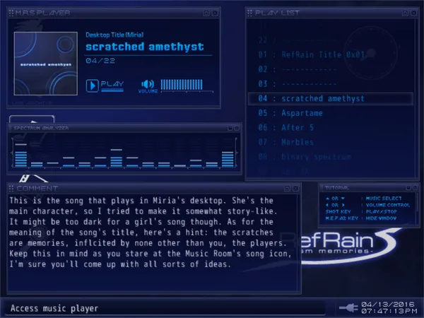 RefRain - prism memories - screenshot 26