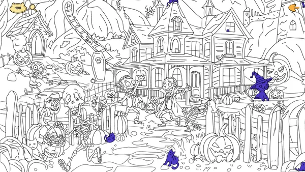 Halloween Filled With Cats screenshot 4