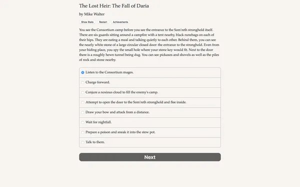 The Lost Heir: The Fall of Daria screenshot 3