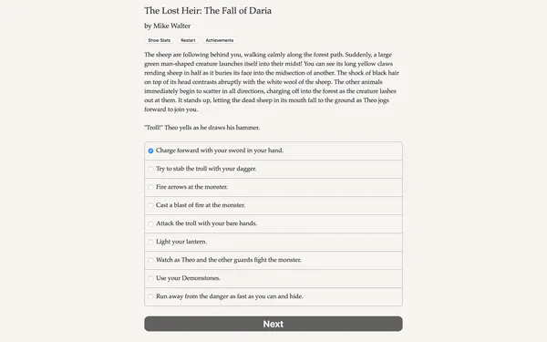 The Lost Heir: The Fall of Daria screenshot 4