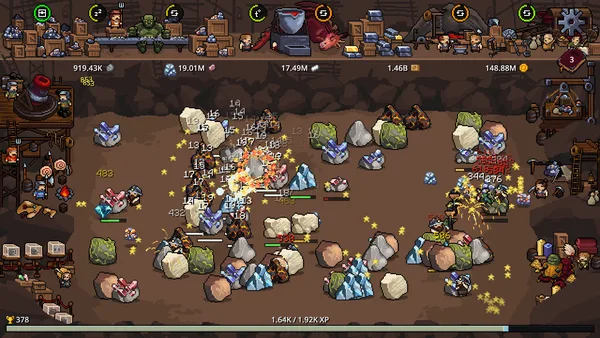 Fantasy Miner: Idle Depths screenshot 1